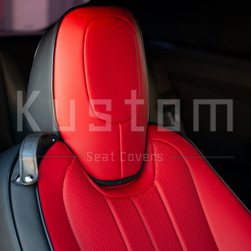 5th Gen Camaro Convertible Custom Leather Seat Covers