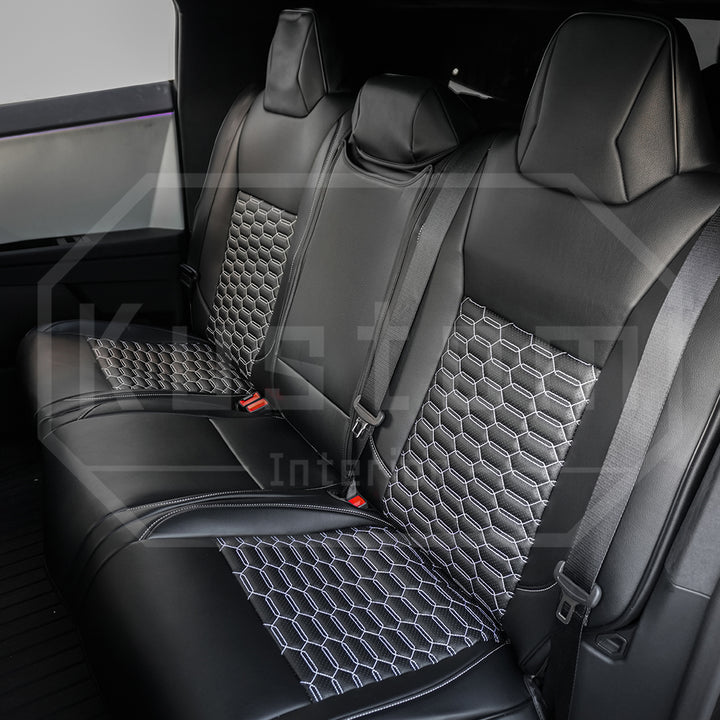 Tesla Cybertruck Leather Seat Covers (Custom Order)