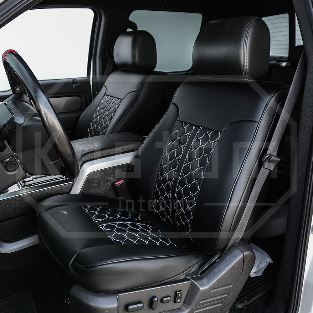 2009-14 Ford F150 / F-250 Custom Leather Seat Covers