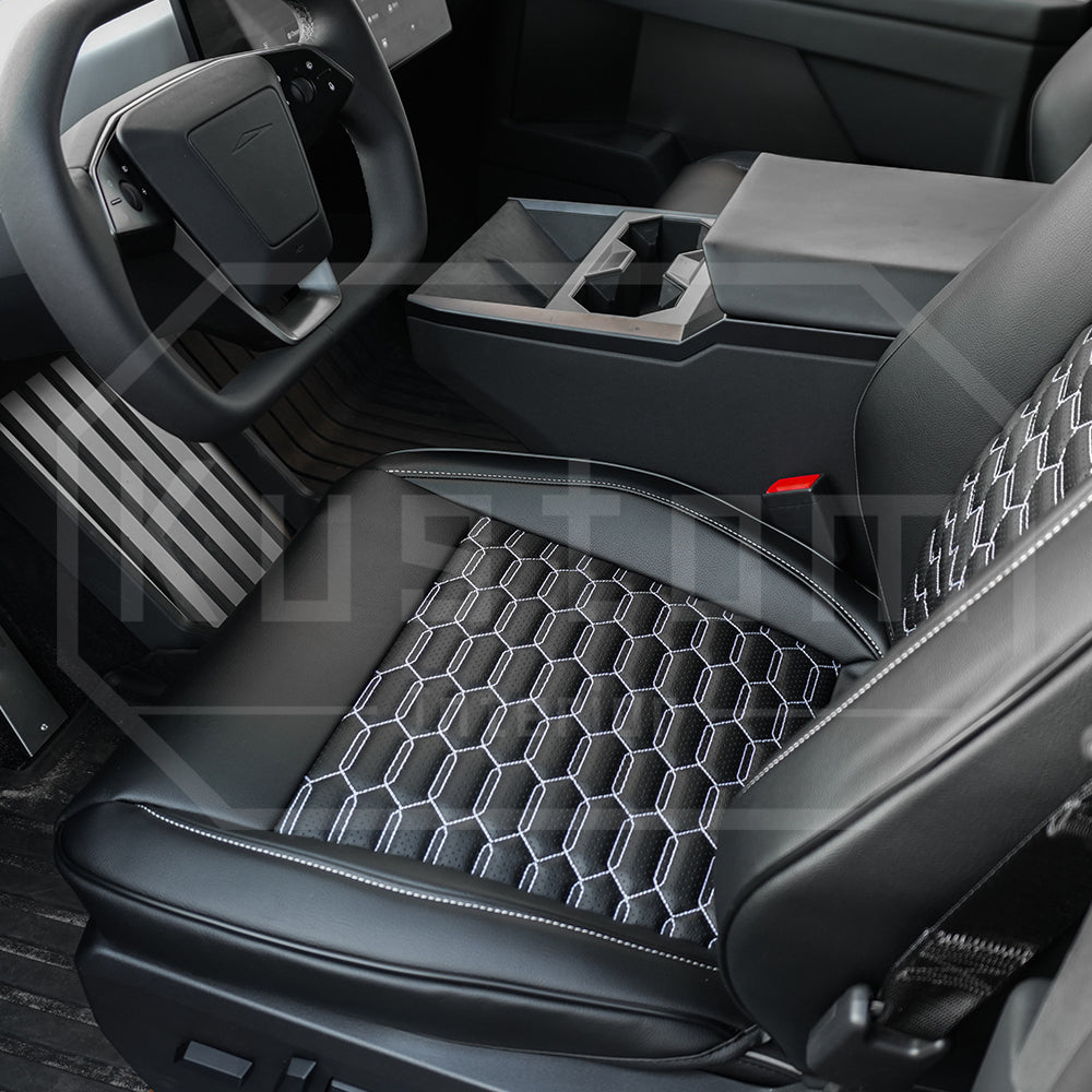 Tesla Cybertruck Leather Seat Covers (Custom Order)