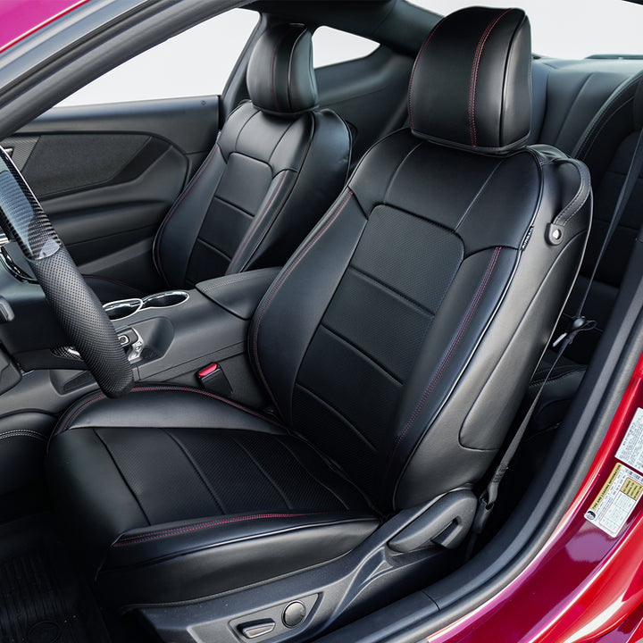 2015-23 Ford Mustang S550 Coupe Leather Seat Covers