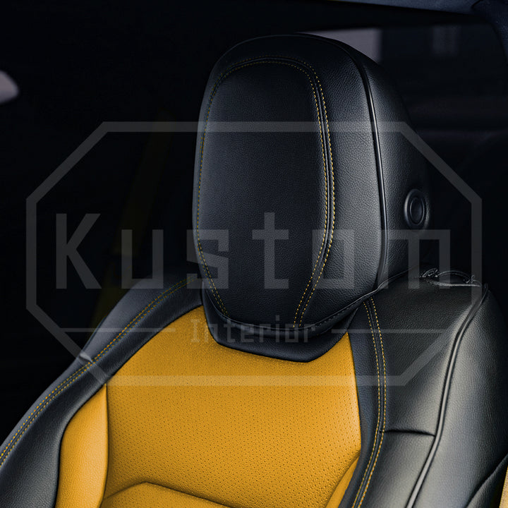 6th Gen Camaro Leather Seat Covers (Custom Order)
