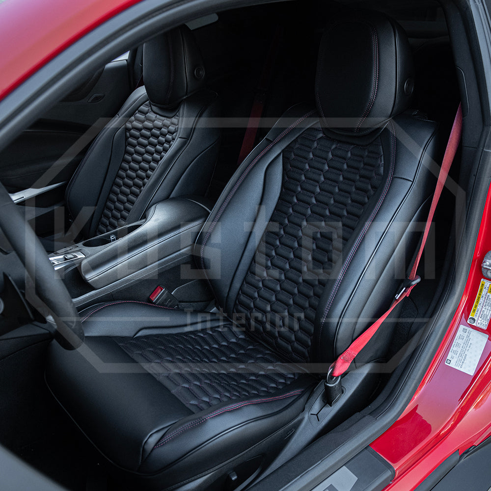 6th Gen Camaro Leather Seat Covers (Custom Order)