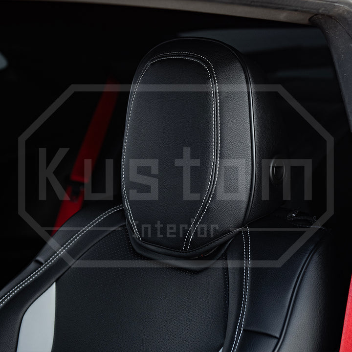 6th Gen Camaro Leather Seat Covers (Custom Order)