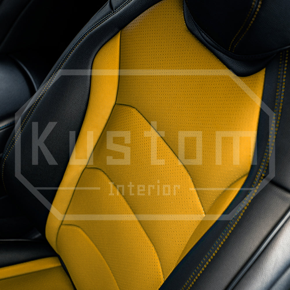 6th Gen Camaro Leather Seat Covers (Custom Order)