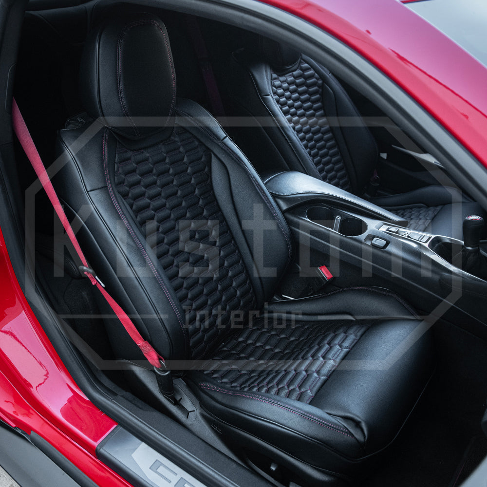 6th Gen Camaro Leather Seat Covers (Custom Order)