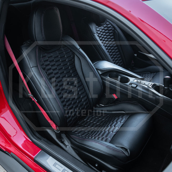 6th Gen Camaro Leather Seat Covers (Custom Order)