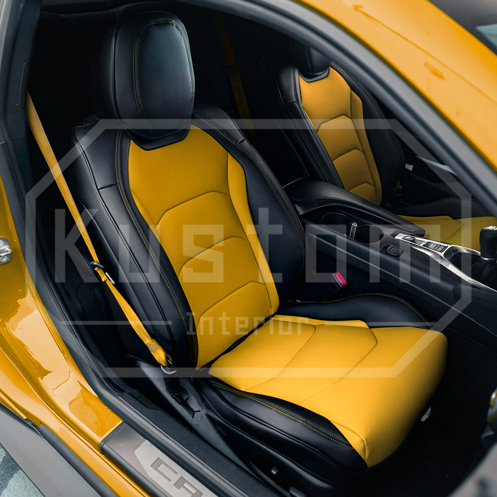 6th Gen Camaro Leather Seat Covers (Custom Order)