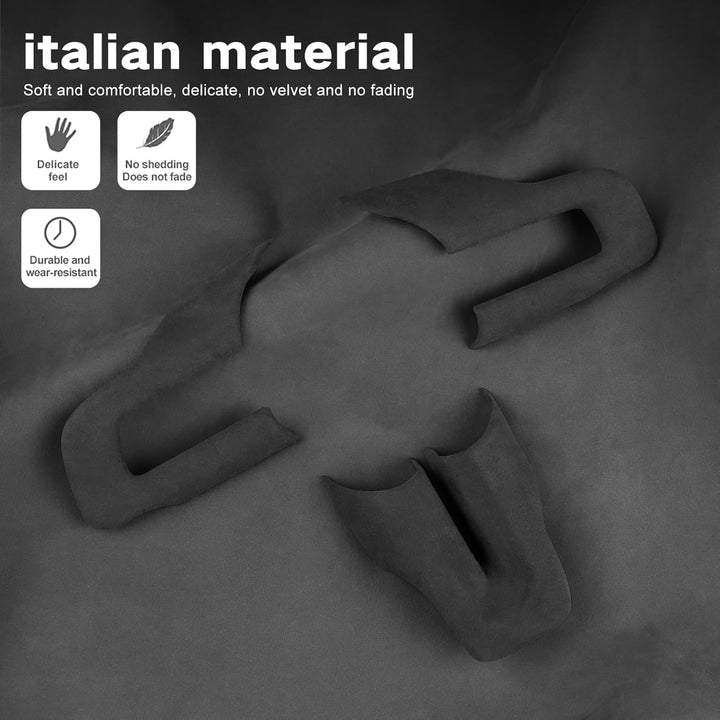 2015-23 Ford Mustang Alcantara (Suede) Steering wheel Trim