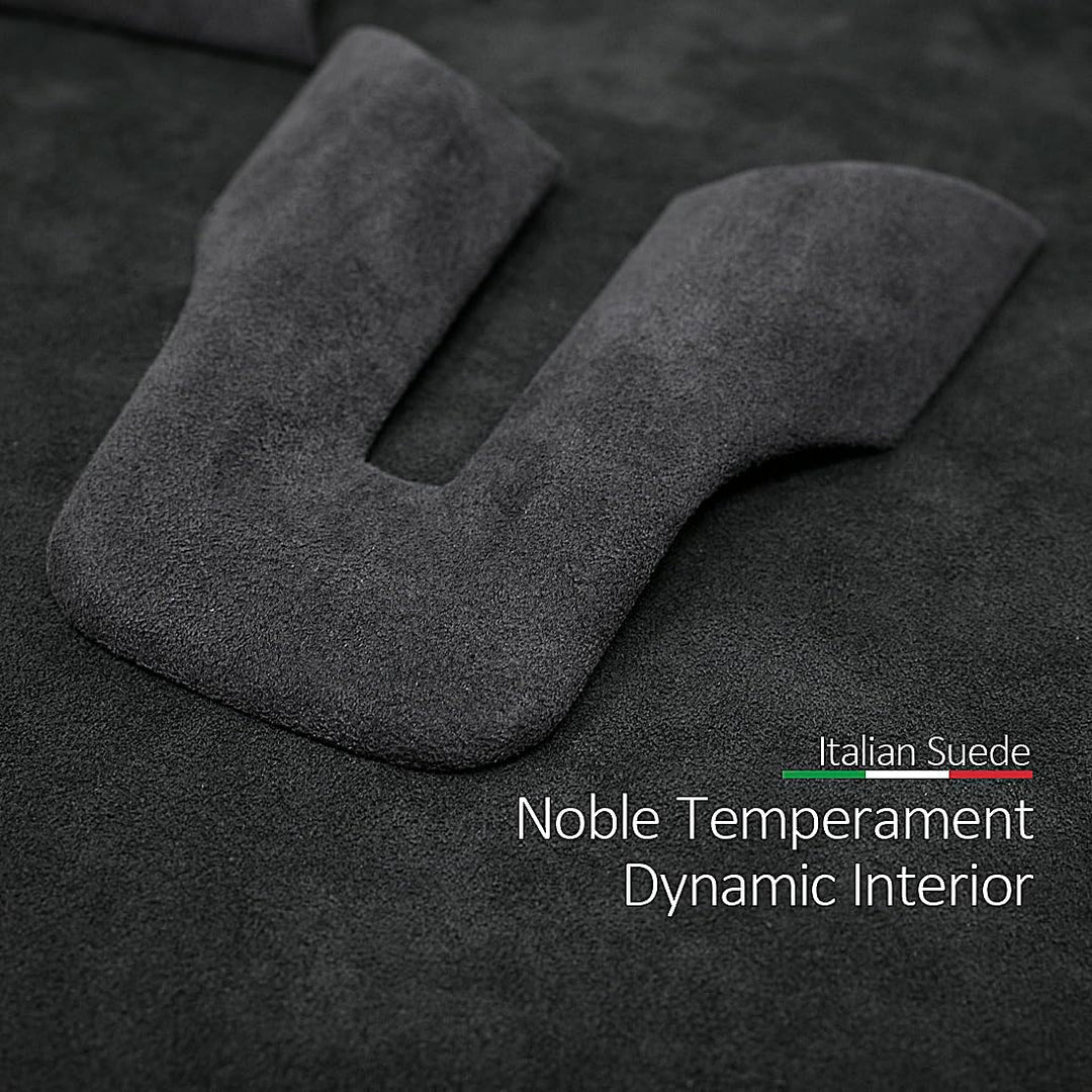 2015-23 Ford Mustang Alcantara (Suede) Steering wheel Trim