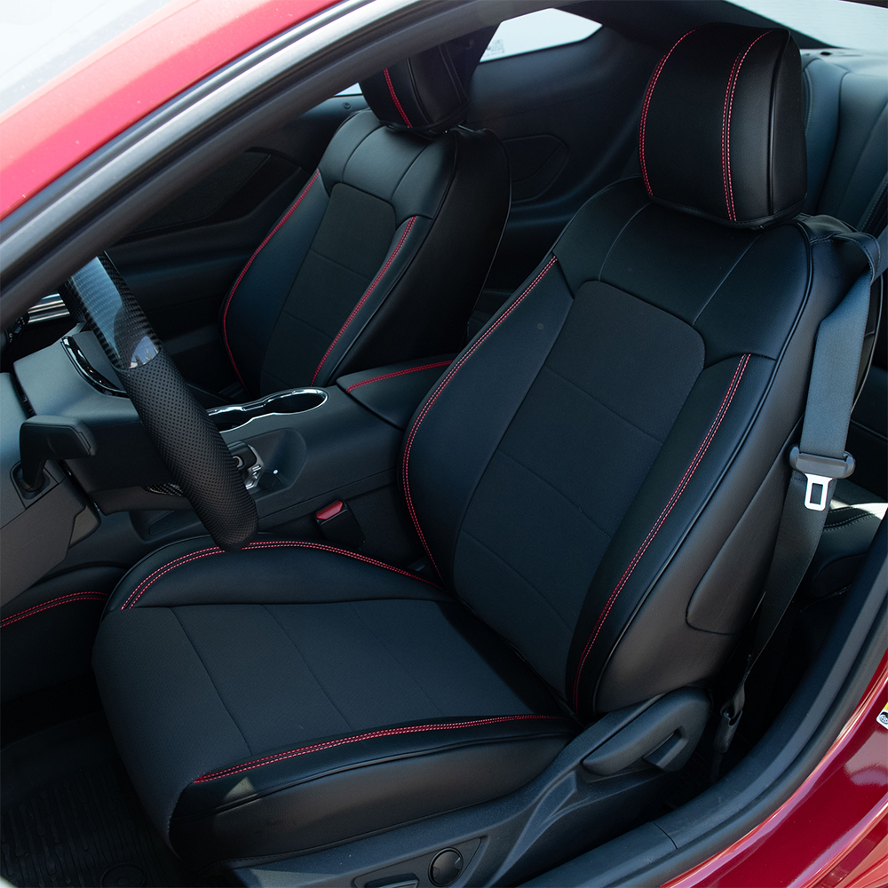 2015-23 Ford Mustang S550 Coupe Leather Seat Covers