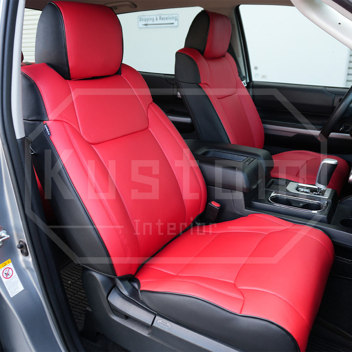 2014-21 Toyota Tundra Custom Leather Seat Covers