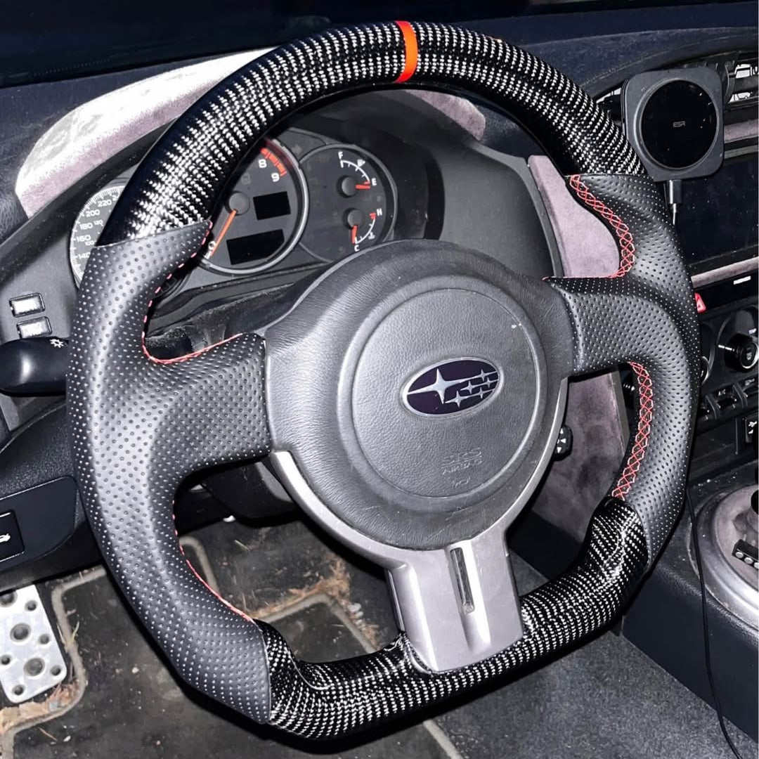 Toyota GR86 / Subaru BRZ Carbon Fiber Steering Wheel (Custom Order)