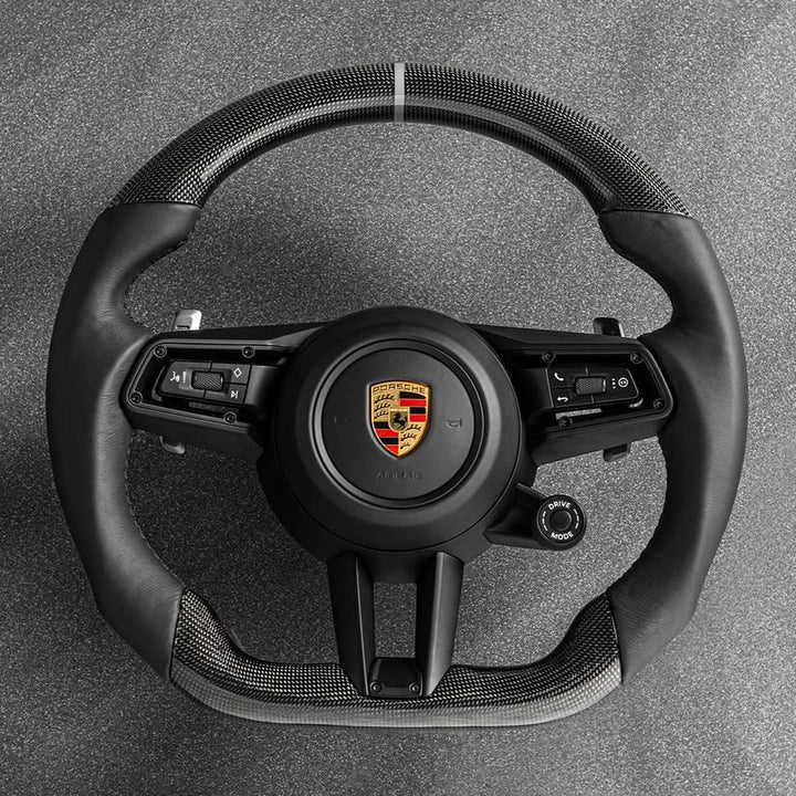 Porsche 911 Carbon Fiber Steering Wheel (Custom Order)