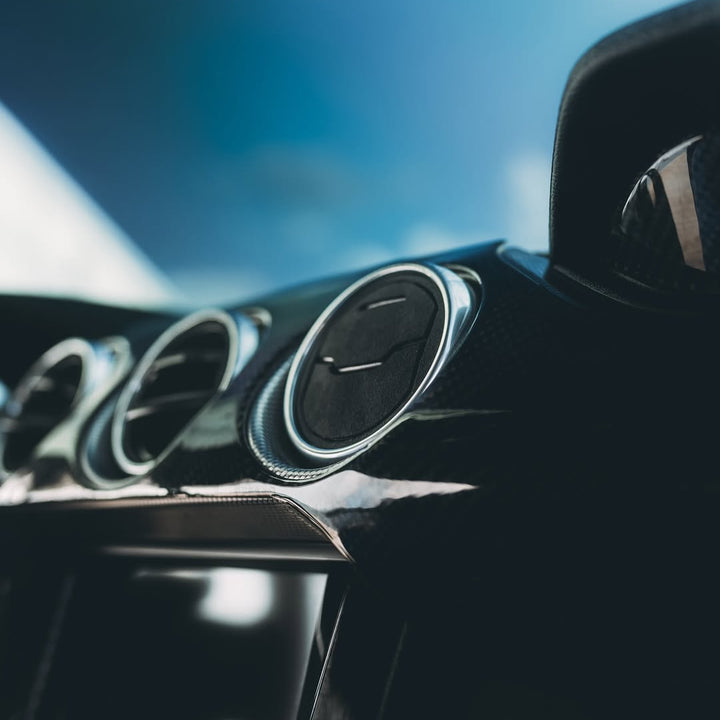 2015-23 Ford Mustang Alcantara Air Vent Outlet Trim