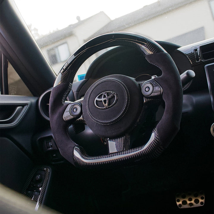 Toyota GR86 / Subaru BRZ Carbon Fiber Steering Wheel (Custom Order)