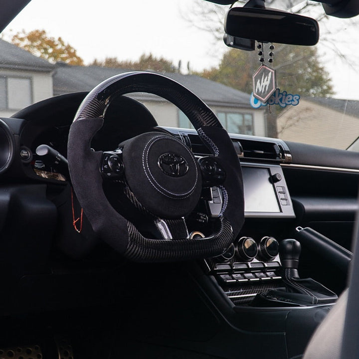 Toyota GR86 / Subaru BRZ Carbon Fiber Steering Wheel (Custom Order)