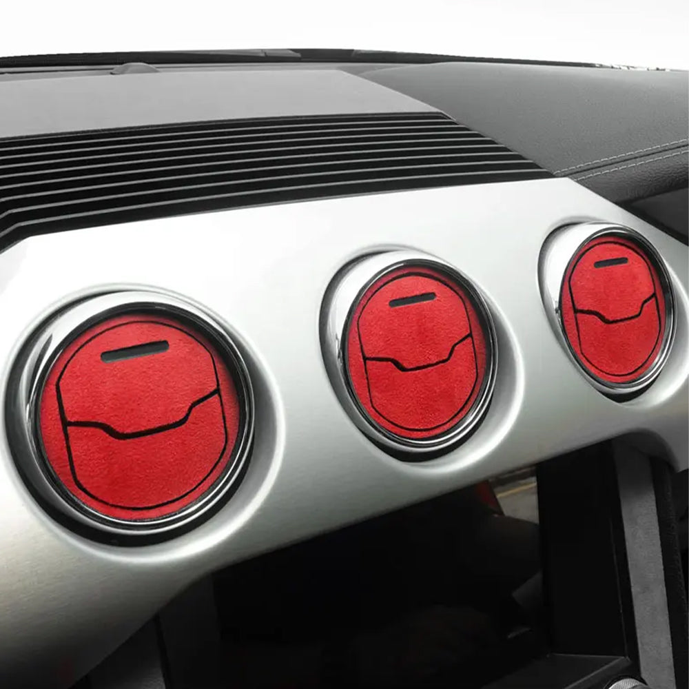 2015-23 Ford Mustang Alcantara Air Vent Outlet Trim