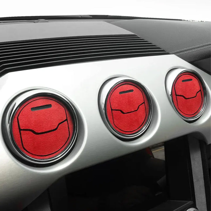 2015-23 Ford Mustang Alcantara Air Vent Outlet Trim