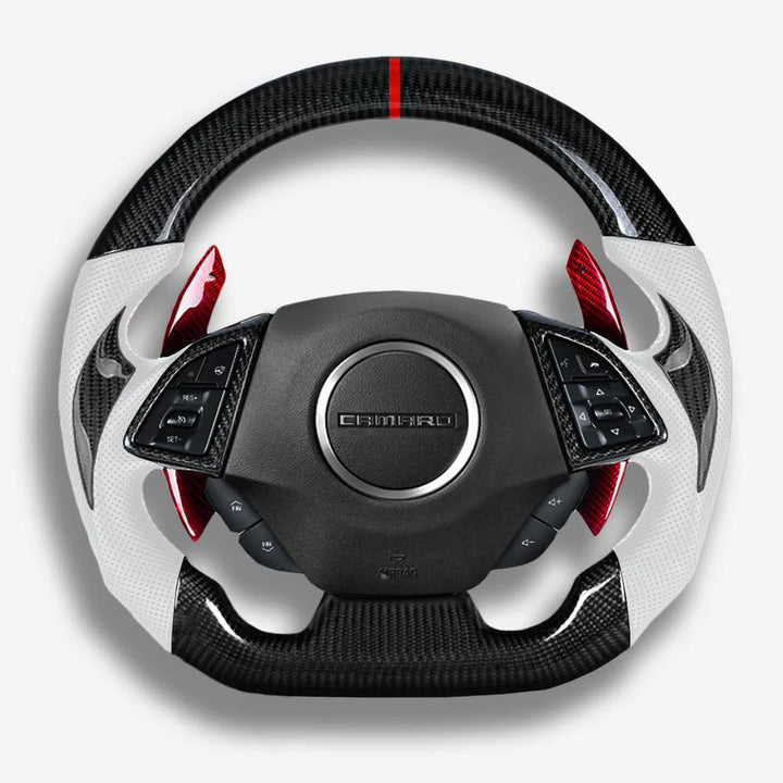 6th Gen Camaro Carbon Fiber Steering Wheel (Custom Order)