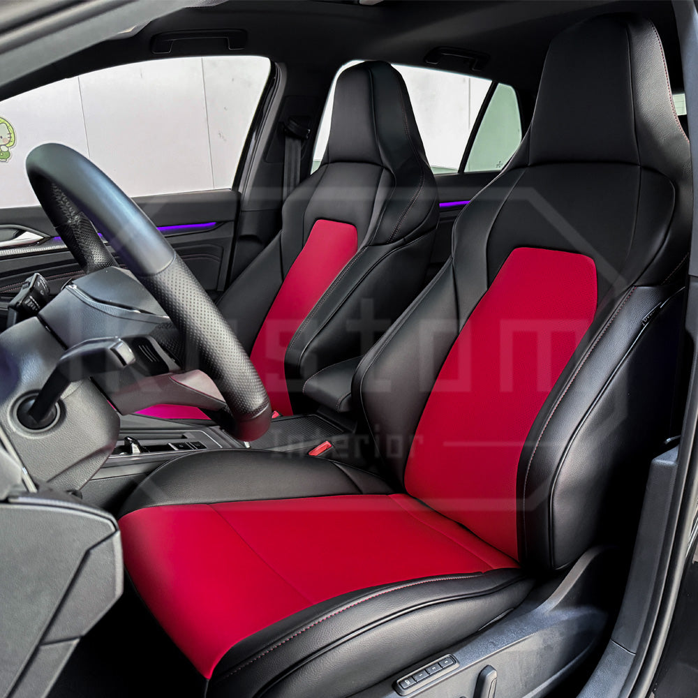 2022+ Volkswagen Golf GTI Premium Custom Leather Seat Covers (Custom Order)