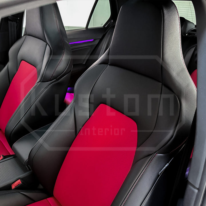 2022+ Volkswagen Golf GTI Premium Custom Leather Seat Covers (Custom Order)
