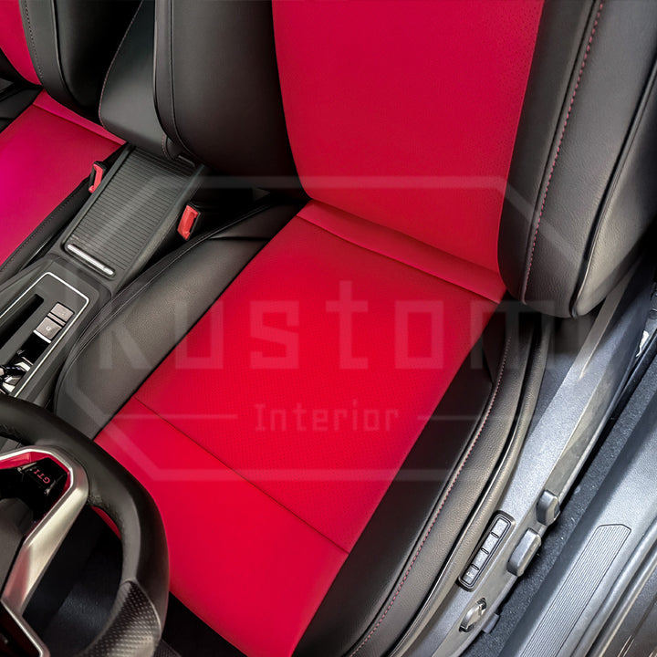 2022+ Volkswagen Golf GTI Premium Custom Leather Seat Covers (Custom Order)