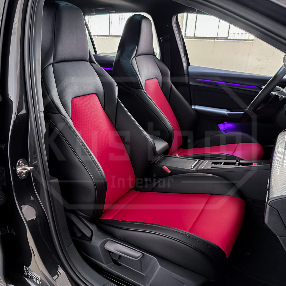 2022+ Volkswagen Golf GTI Premium Custom Leather Seat Covers (Custom Order)
