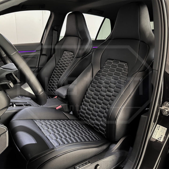 2022+ Volkswagen Golf GTI Premium Custom Leather Seat Covers (Custom Order)