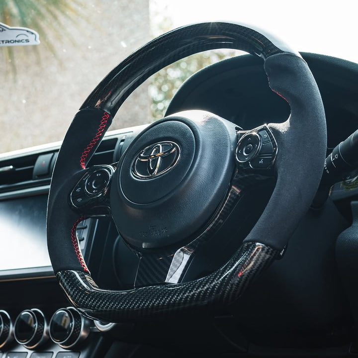 Toyota GR86 / Subaru BRZ Carbon Fiber Steering Wheel (Custom Order)