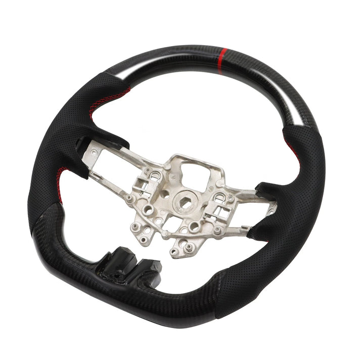 2015-23 Ford Mustang Carbon Fiber Steering Wheel (Custom Order)