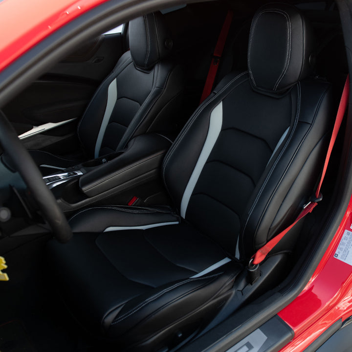 6th Gen Camaro Leather Seat Covers (Custom Order)
