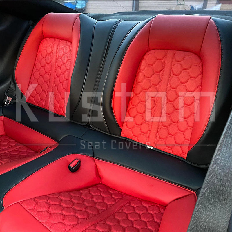 2015-23 Ford Mustang S550 Coupe Leather Seat Covers