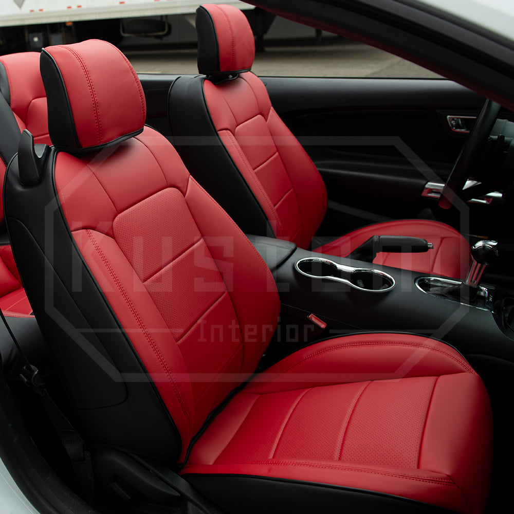 2015-23 Ford Mustang S550 Convertible Custom Seat Covers