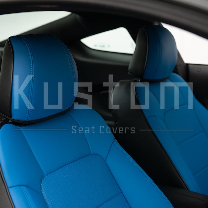 2015-23 Ford Mustang S550 Coupe Leather Seat Covers