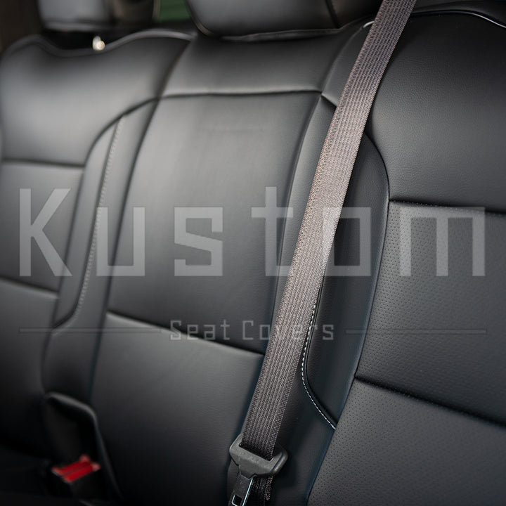 2019+ Chevrolet Silverado Premium Leather Seat Covers (Custom Order)