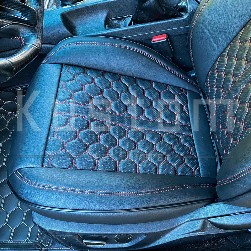 2015-23 Ford Mustang S550 Coupe Leather Seat Covers