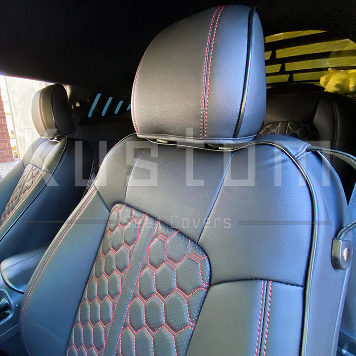 2015-23 Ford Mustang S550 Coupe Leather Seat Covers