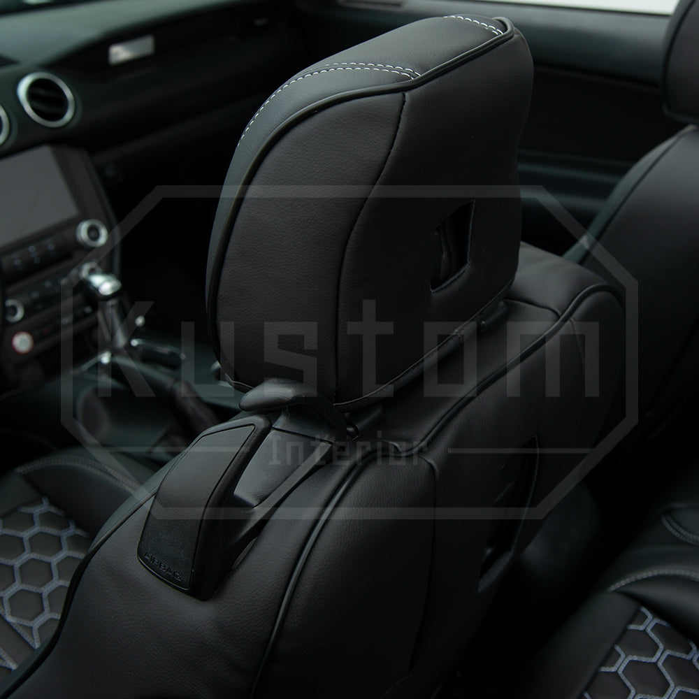 2015-23 Ford Mustang S550 Convertible Custom Seat Covers