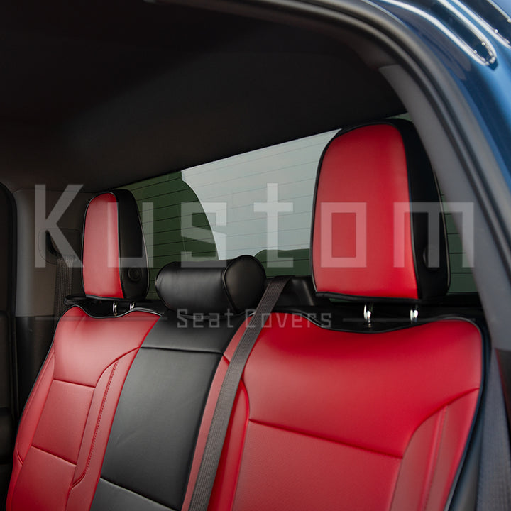 2019+ Chevrolet Silverado Premium Leather Seat Covers (Custom Order)