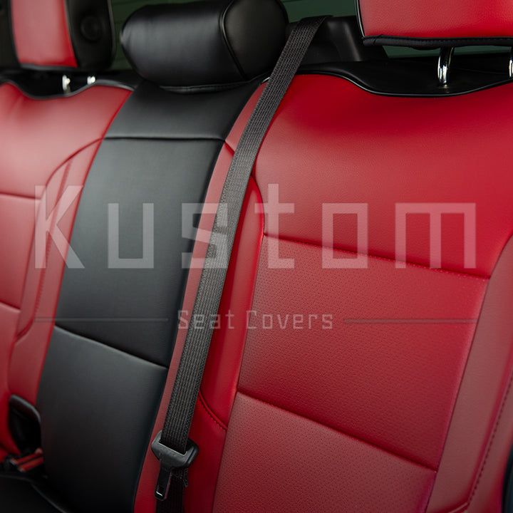 2019+ Chevrolet Silverado Premium Leather Seat Covers (Custom Order)