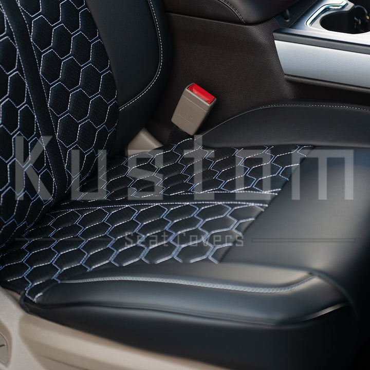 2014-18 GMC Sierra Leather Seat Covers (Custom Order)