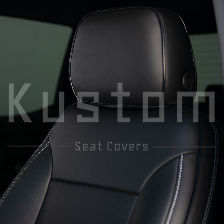 2019+ Chevrolet Silverado Premium Leather Seat Covers (Custom Order)