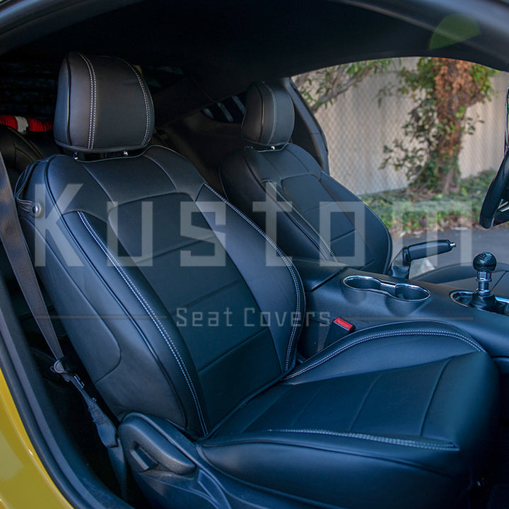 2015-23 Ford Mustang S550 Coupe Leather Seat Covers