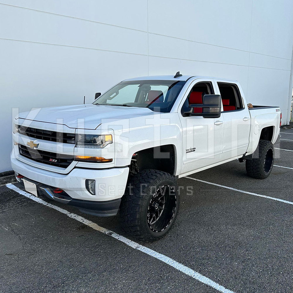 2014-18 GMC Sierra Leather Seat Covers (Custom Order)