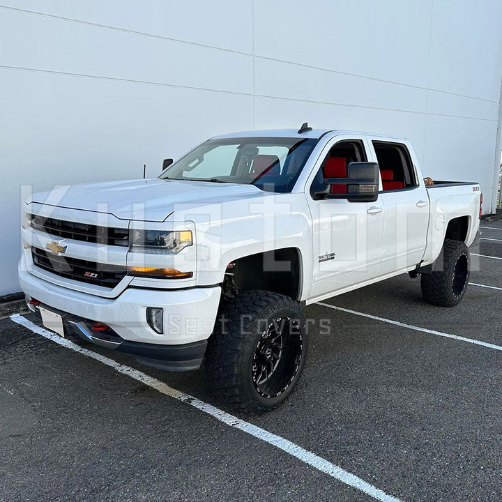 2014-18 GMC Sierra Leather Seat Covers (Custom Order)