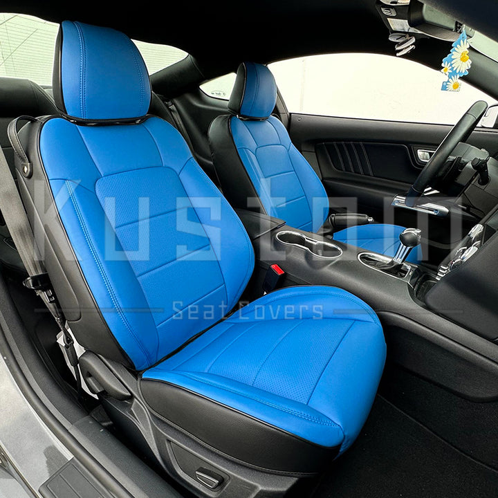 2015-23 Ford Mustang S550 Coupe Leather Seat Covers