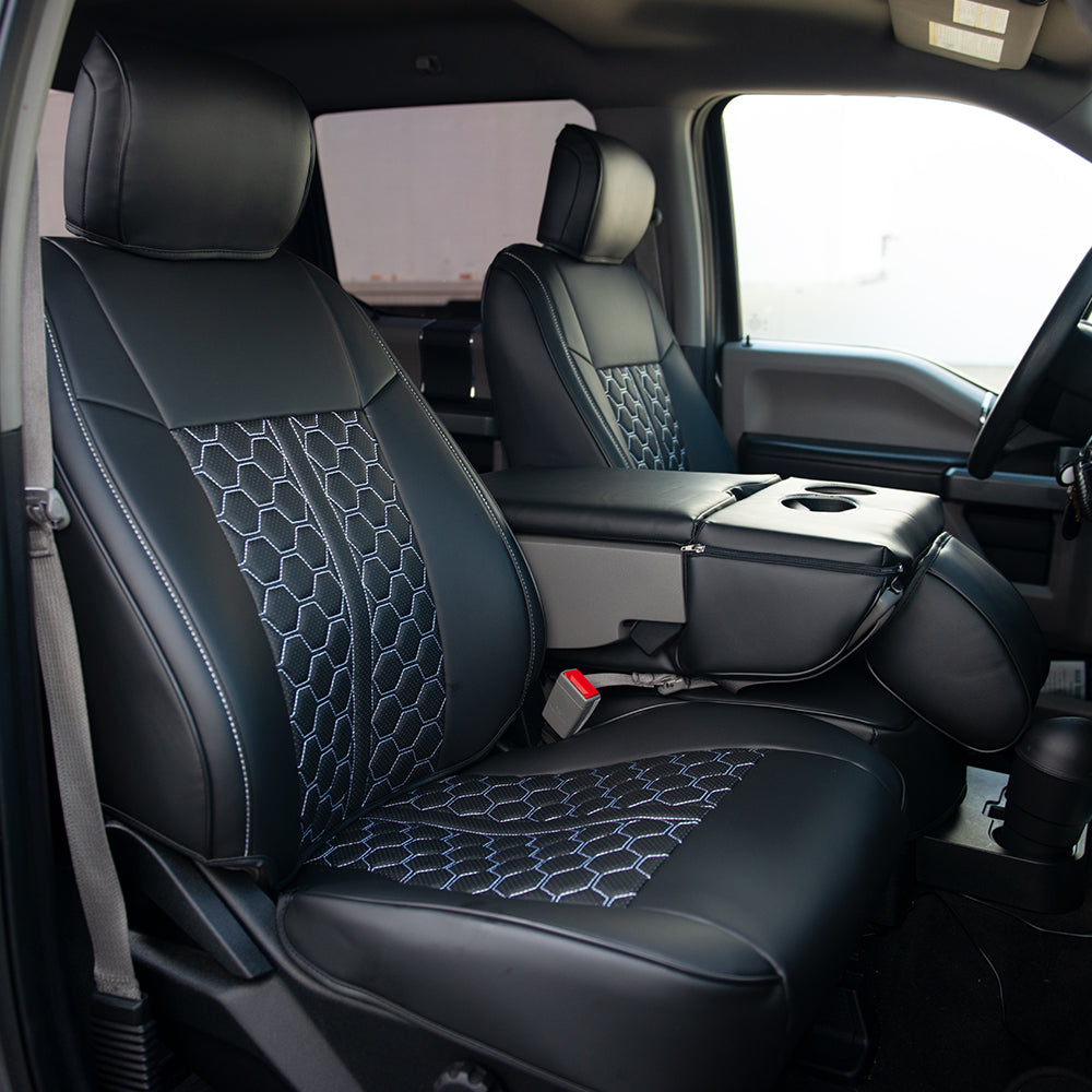2015-20 Ford F-150 / F-250 Premium Custom Leather Seat Covers