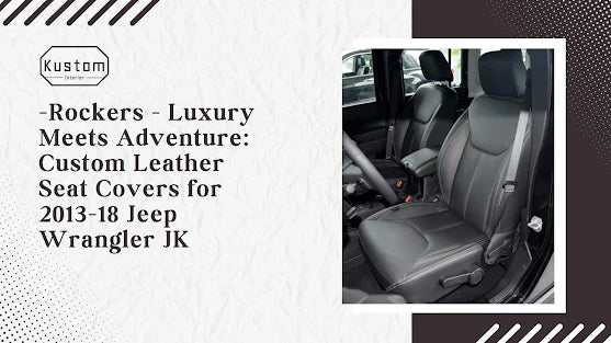 Jeep Wrangler JK interior enhanced with premium comfort
