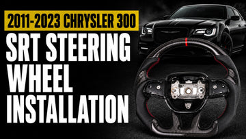 2015+ Dodge Charger Carbon Fiber Steering Wheel Installation by @UNTAMEDTV